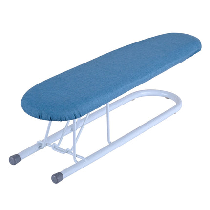 Space-Saving Sleeve Ironing Board, Blue/White