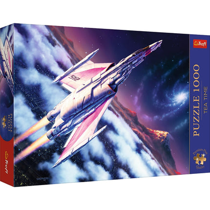 Space-Themed 1000-Piece Puzzle for Adults and Kids