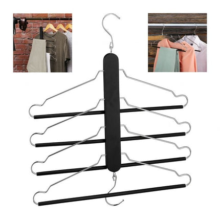 Space-saving bracket multiple black