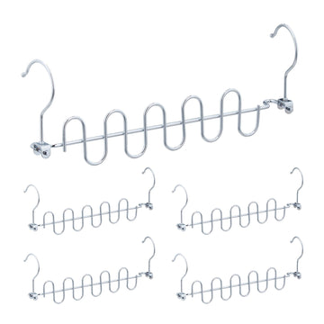 Space-saving hangers in sets of 5
