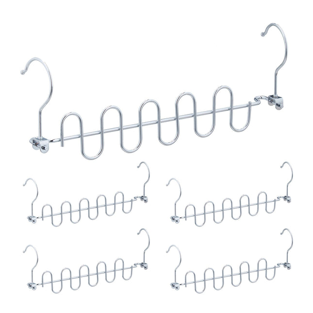 Ruimtebesparende hangers in sets van 5