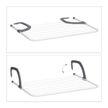 Space-saving hanging dryer