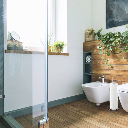 Spare roll holder set of 2 for bathroom