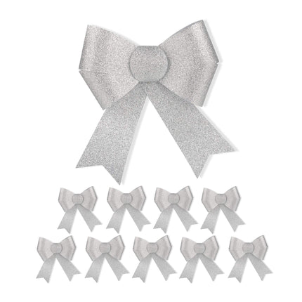 Sparkling bow in a set of 10