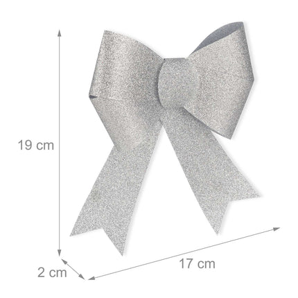 Sparkling bow in a set of 10