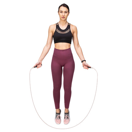 Speed Jump Rope, Black/Red, Adjustable Length