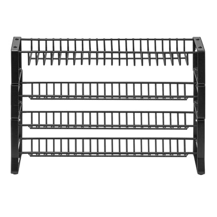 Spice Rack Organizer, 4-Tier Detachable Stackable, Wall Mount