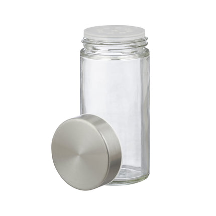 Spice carousel in stainless steel with 16 glasses