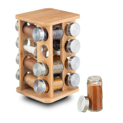 Spice carousel with 16 jars