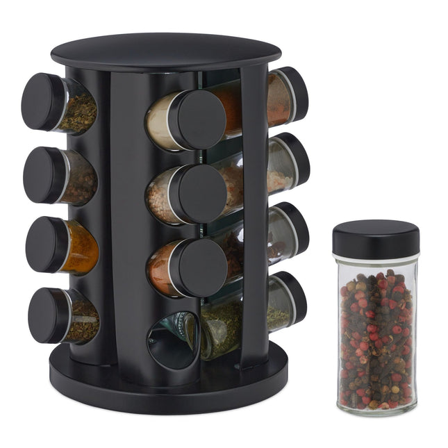 Spice carousel with 16 jars