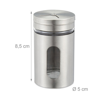 Spice jars 12-pack