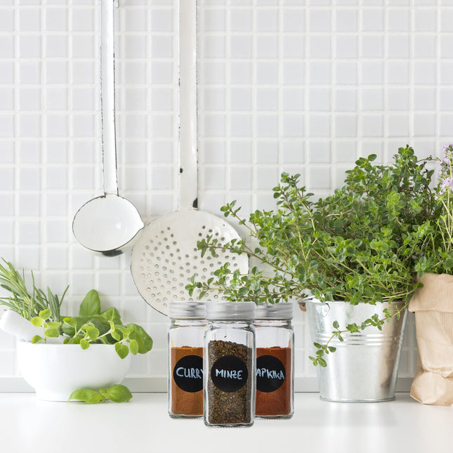 Spice jars set of 24