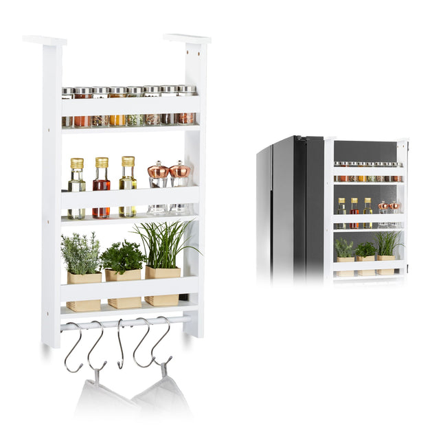Spice rack for refrigerator