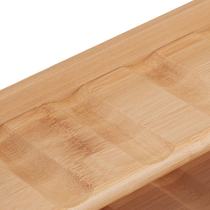 Spice rack in bamboo 5 shelves