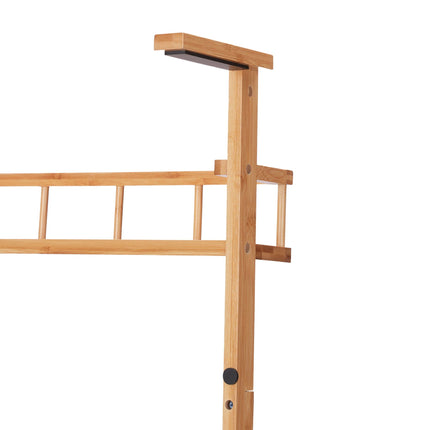 Spice rack in bamboo
