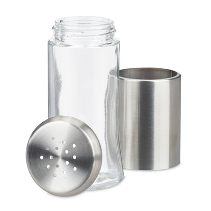 Spice rack with 12 glass jars