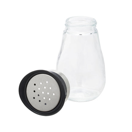 Spice rack with 12 glass jars