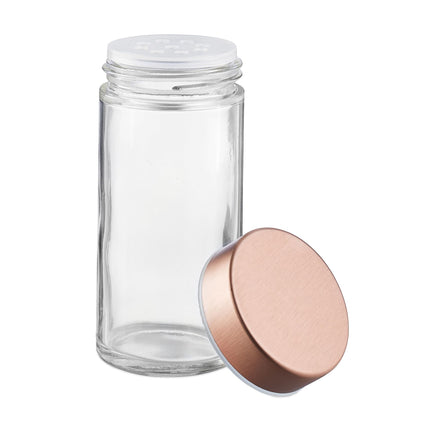 Spice rack with 12 pcs. glass jars