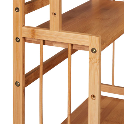 Spice shelf bamboo 3 shelves