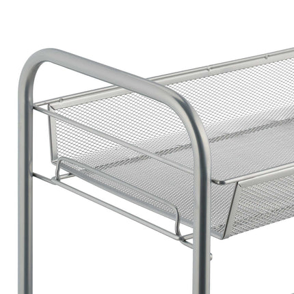 Spice shelf with 2 metal shelves