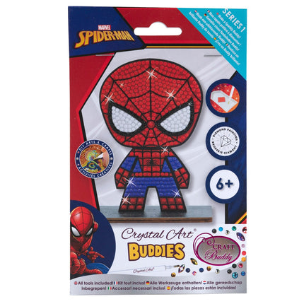 Spider-Man Art Set With Crystals