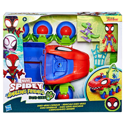 Spider-Man Playset with Dinowebs Crawler and Action Figures