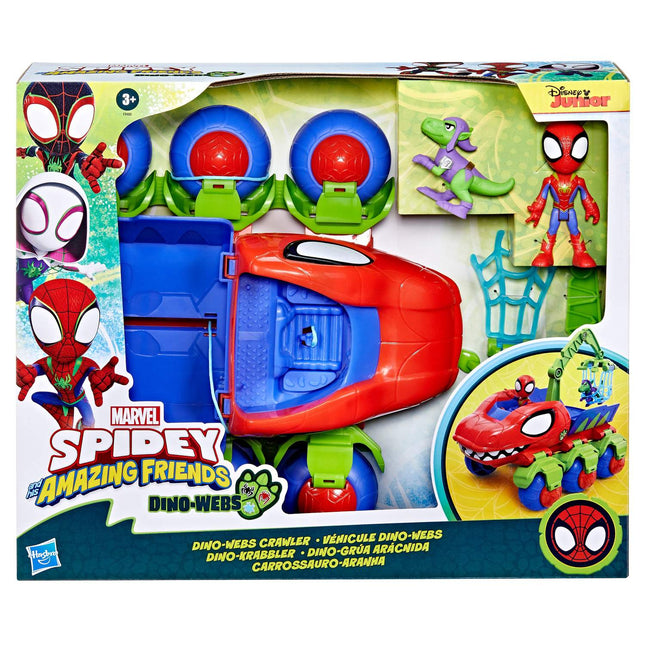 Spider-Man Playset with Dinowebs Crawler and Action Figures