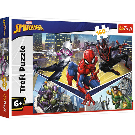 Spider-Man Puzzle 160 Pieces for Kids and Adults