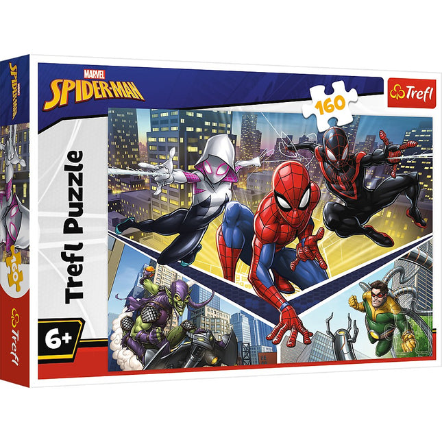 Spider-Man Puzzle 160 Pieces for Kids and Adults