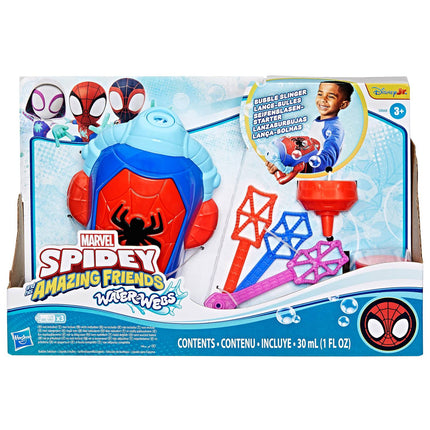 Spider-Man Role Play Bubble Slinger Toy for Kids