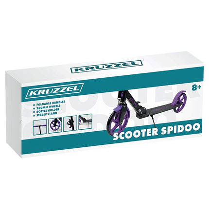 Spidoo scooter purple Kruzzel 25630