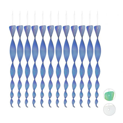 Spirals for bird repellents, 12 pcs