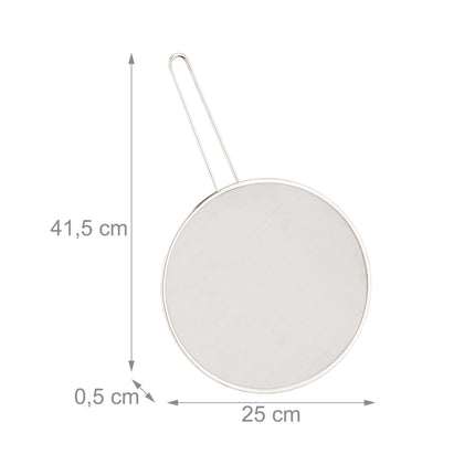 Splash guard for frying pan set of 2