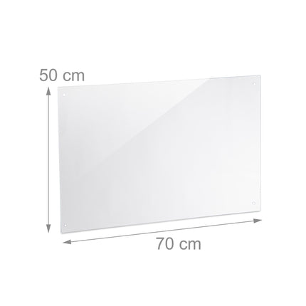 Splash guard for kitchen 70 cm