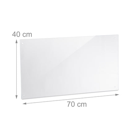 Splash guard for kitchen 70 cm
