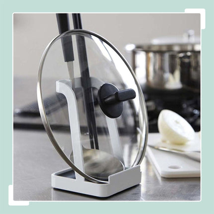Spoon & Lid Holder for Kitchen Countertop