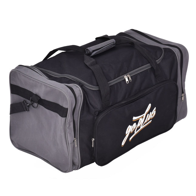Sports Duffel Bag, Black, 70 cm, 600D Polyester