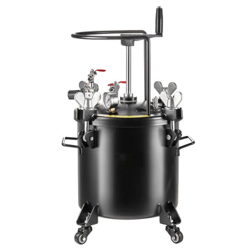 Spray Paint Pressure Pot, 20L 5 Gal, Steel, 70 PSI