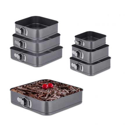 Spring form set of 7 square