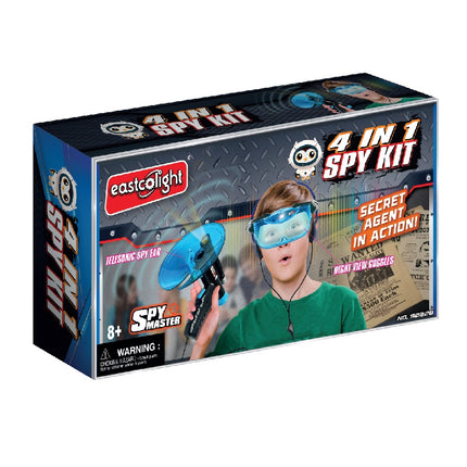 Spy Kit Playset 4-in-1 with Accessories for Kids