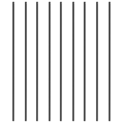 Square Aluminum Stair Balusters, 44 in, 31 Pack
