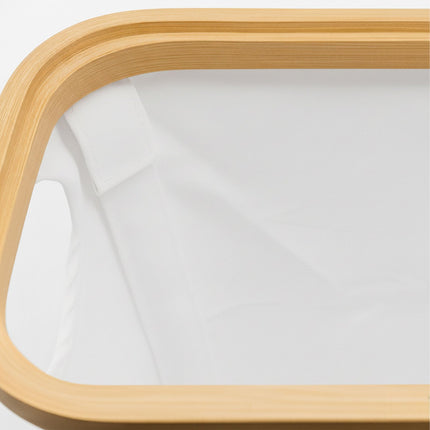 Square Fabric Toilet Roll Holder – Holds 12 Rolls