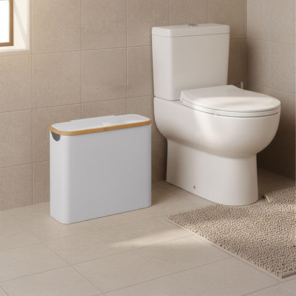Square Fabric Toilet Roll Holder – Holds 12 Rolls