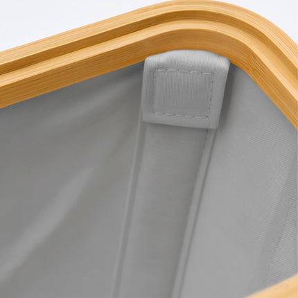 Square Fabric Toilet Roll Holder, Holds 12 Rolls