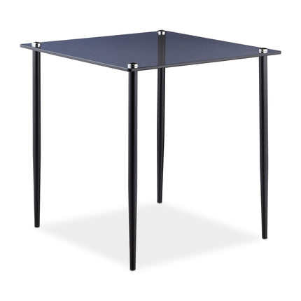 Square Glass Side Table