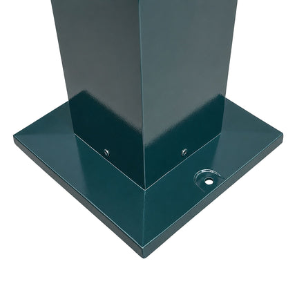 Square Green Garden Water Fountain Column