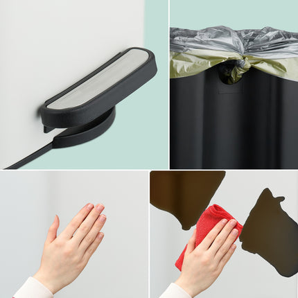 Square Pedal Bin 6L with Soft-Close Lid