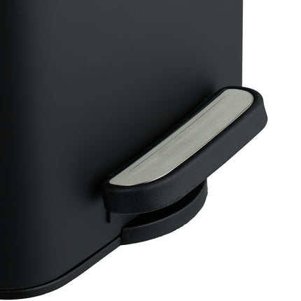 Square Pedal Bin 8L with Soft-Close Lid