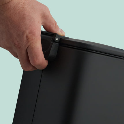 Square Pedal Bin 8L with Soft-Close Lid