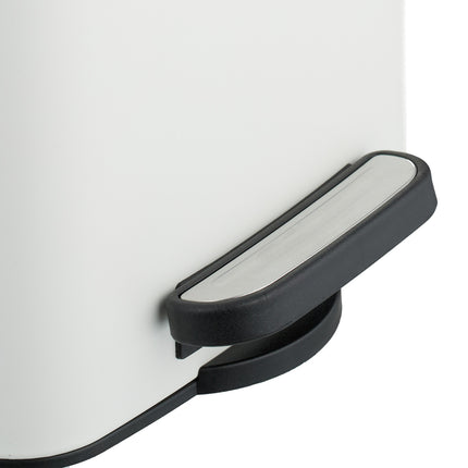 Square Pedal Bin 8L with Soft-Close Lid and Liners